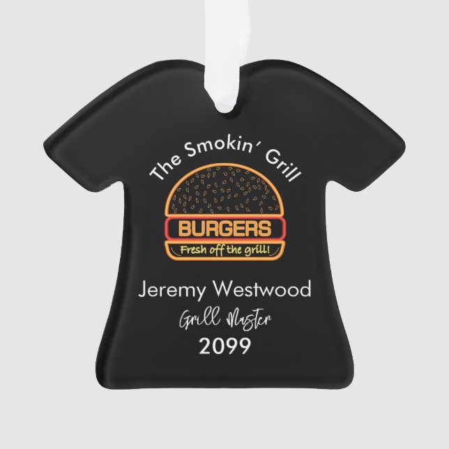 Ornamentos navideños del maestro de la parrilla de (Anverso)