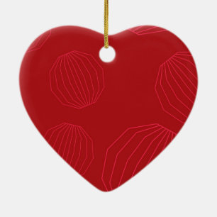 Ornamentos navideños simples, modernos y fluidos