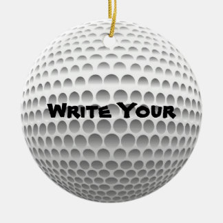 Ornamentos para bolas de golf