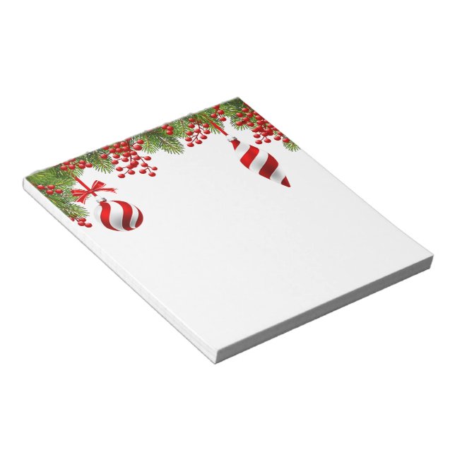 Ornamentos para la masa del Bloc de notas-Fir (Lado Derecho)