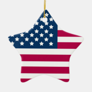 ORNAMENTOS PATRIÓTICOS - ESTRELLAS DE BANDERA ESTA