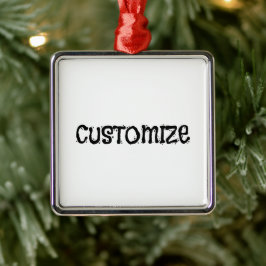 Ornamentos personalizado