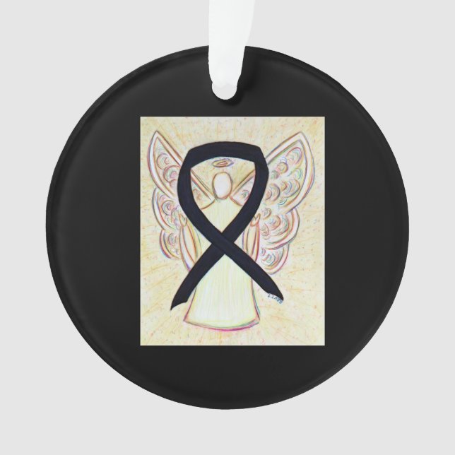 Ornamentos personalizados Angel de la cinta de opc (Anverso)