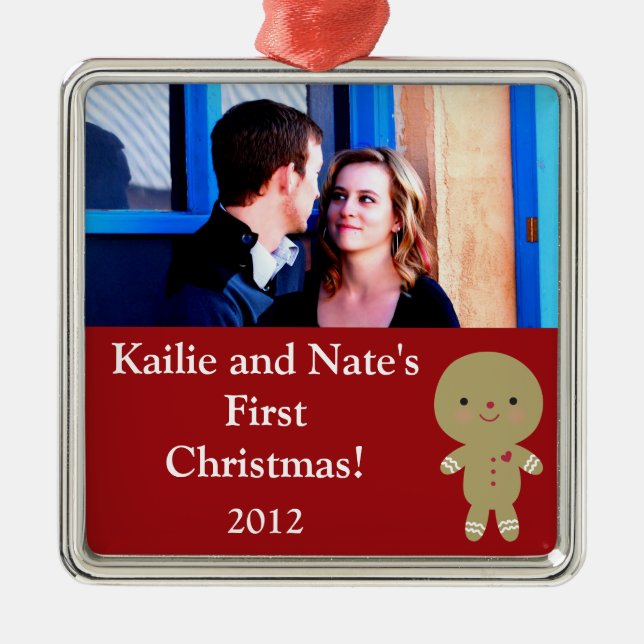 Ornamentos Personalizados personalizados Ginger Br (Frente)