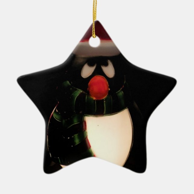 Ornamentos pingüinos - Doble cara (Frente)