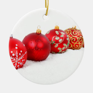 Ornamentos rojos