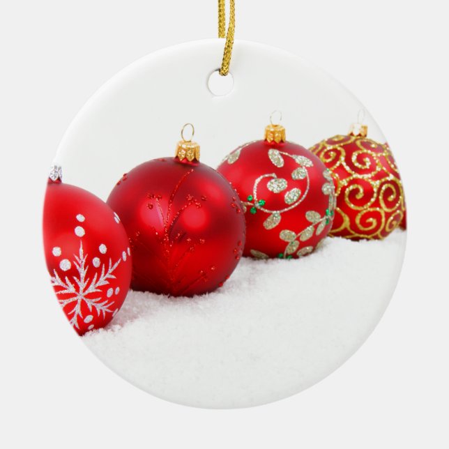 Ornamentos rojos (Frente)