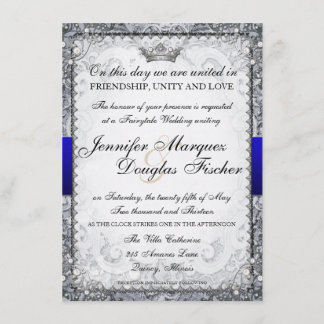 Ornate Fairytale Storybook Invitación a la boda Gr