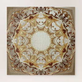 Ornate Gold Jigsaw Puzzle
