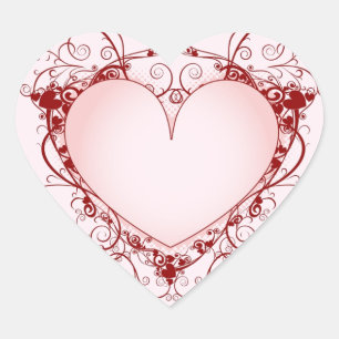 Ornate Heart - Pegatina