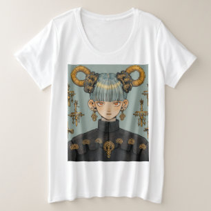 Ornate Steampunk Fantasy Anime Chica