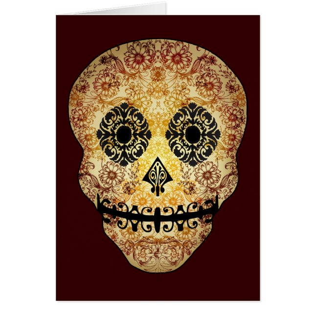 Ornate Sugar Skull (Frente)