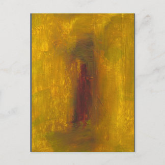 "Oro a Violeta": Impresión de tarjeta postal homen