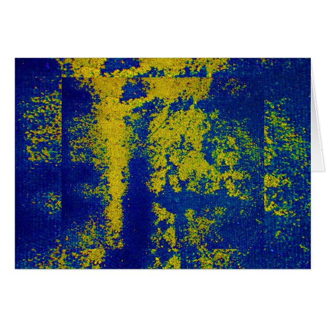 Oro azul III (Anverso (Horizontal))