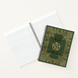 Oro brillante y Libro Verde de las sombras