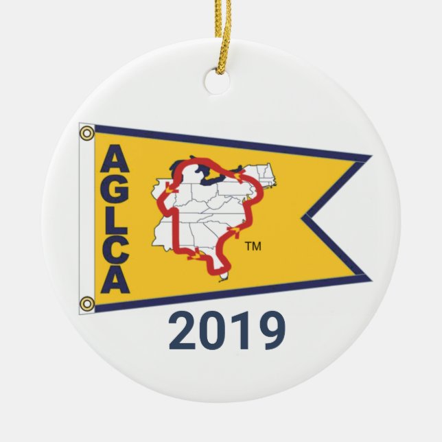 Oro Burgee (2019) Ornamento cerámico (Frente)