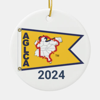 Oro Burgee (2024) Ornamento cerámico