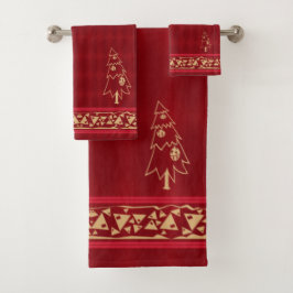 Oro de árbol de Navidad festivo