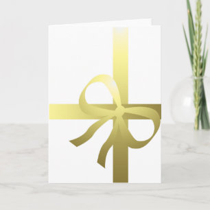 Oro de Cinta de Regalo de Navidad de Feliz