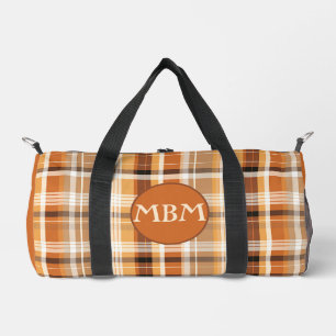 "Oro de otoño" Bolsa de Duffel Monograma