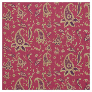 Oro de Paisley, tela