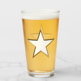 Oro del 4 de julio estrella patriótica blanca bebi