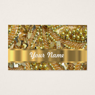 Oro elegante bling