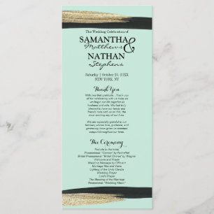 Oro elegante ostentoso y programas negros de las