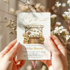 Oro está fuera del mercado - Invitación a ducha de