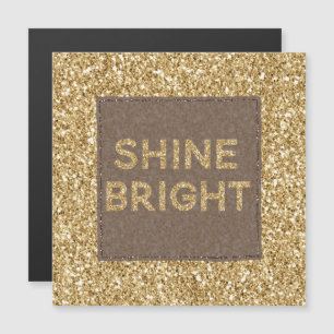 Oro Glitzy Brillo Resplandor Brillante        