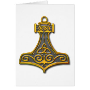 Oro martillo de Thor