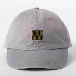 Oro metálico con moderno estilo de punto negro cua