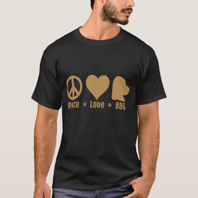Oro Paz Amor BBG Camiseta (Anverso)