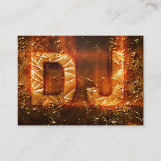 Oro profesional que estalla la tarjeta de visita