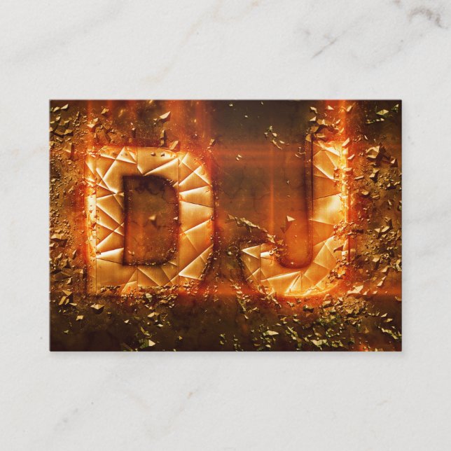 Oro profesional que estalla la tarjeta de visita (Anverso)