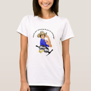 oro que critica la camiseta de la explotación