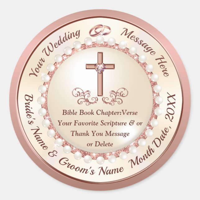 Oro Rosa, boda cristiana favorece a los Pegatinas (Anverso)