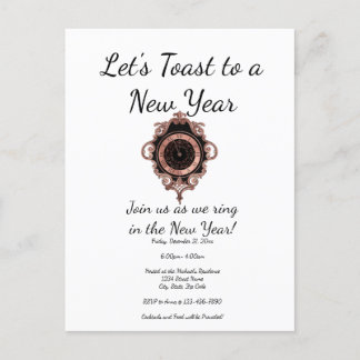 Oro Rosa demos la invitación de Año Nuevo