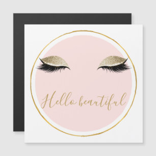 Oro rosa Glitzy Black Eyelys