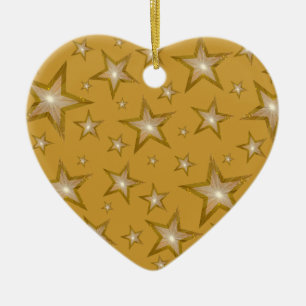 Oro Stars ornamento oro