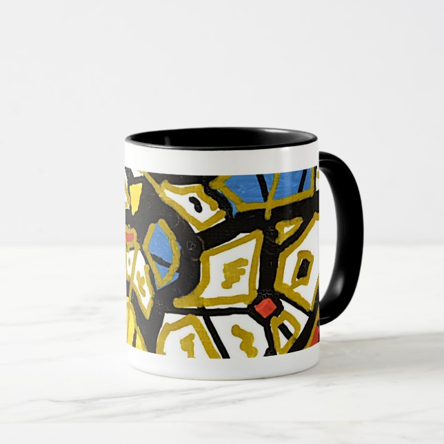 ORO – Taza abstracta elegante (Anverso derecho)