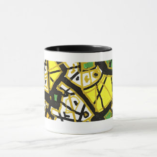 ORO – Taza abstracta elegante