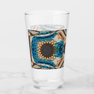 Oro turquesa Sol Southwestern Art