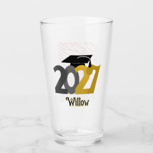 Oro y Gris Clase 2027 Foto Graduación