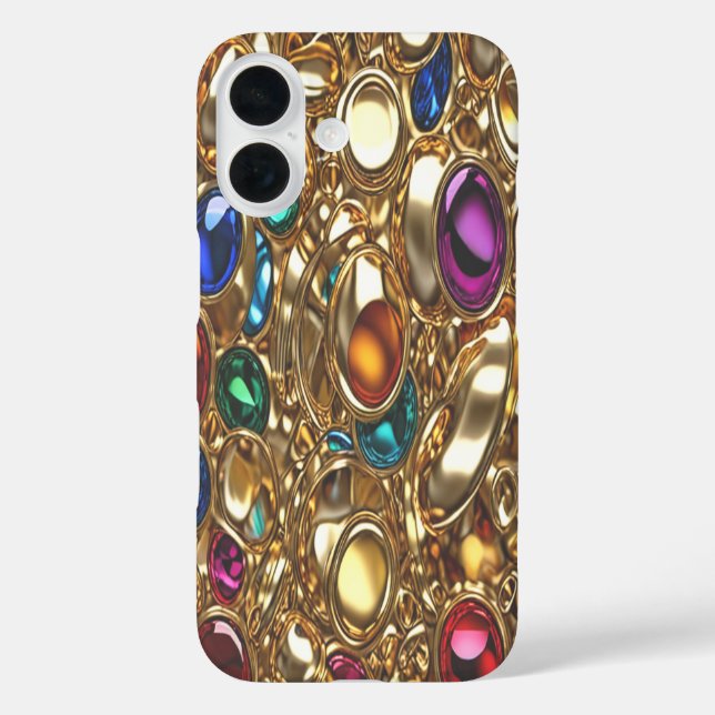Oro y joyas #5 - iPhone 16 Fundas (Reverso )