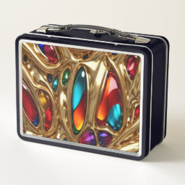 Oro y joyas #775 - Lunchbox Metalizado