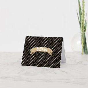 Oro y negro personalizados