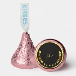 Oro y negro personalizados con envolvimiento rosa