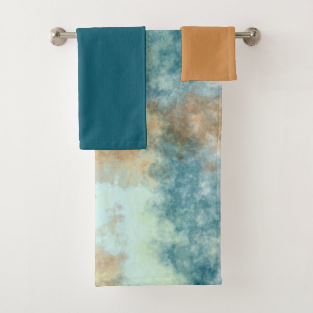 Oro y Verde azulado (In situ)