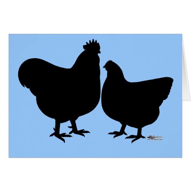 Orpington Silhouette (Anverso (Horizontal))